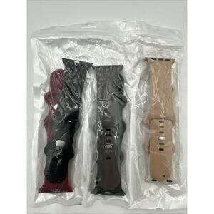 Maledan 6 Pack Bands Compatible for Apple Watch Band